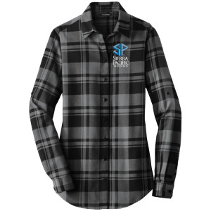 Port Authority® Women's Plaid Flannel Tunic LW668