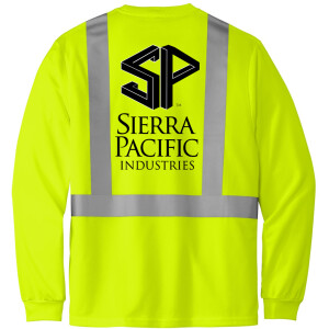CS201 - Cornerstone ANSI 107 Class 2 Mesh Long Sleeve Tee.