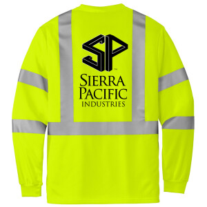 CS203 - - Cornerstone ANSI 107 Class 3 Mesh Long Sleeve Tee.