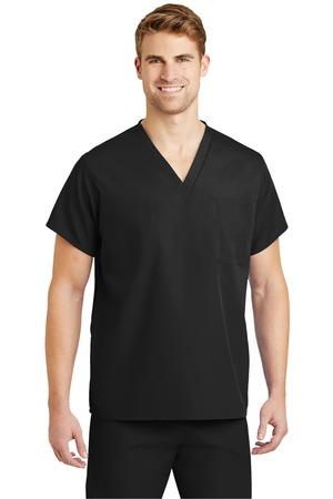 Unisex V-neck Scrub Top