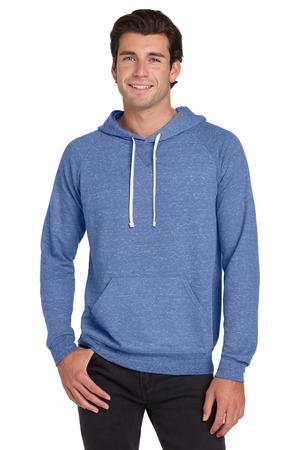 JERZEES Snow Heather French Terry Raglan Hoodie