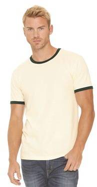 Unisex Fine Jersey Ringer Tee