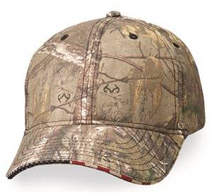 American Flag Sandwich Camo Cap