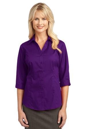 IMPROVED Port Authority Ladies 3/4-Sleeve Blouse