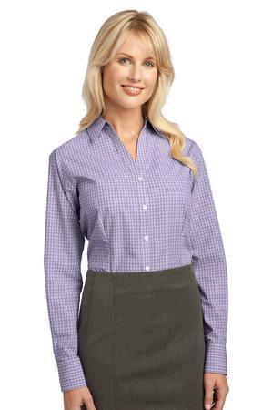 Port Authority Ladies Plaid Pattern Easy Care Shirt