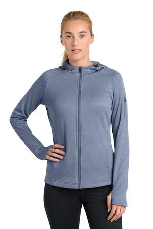 Sport-Tek Ladies Tech Fleece Full-Zip Hooded Jacket