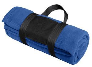 Port Authority Fleece Blanket with Carrying Strap