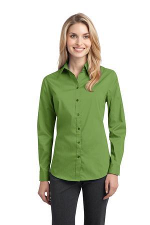 Port Authority Ladies Stretch Poplin Shirt