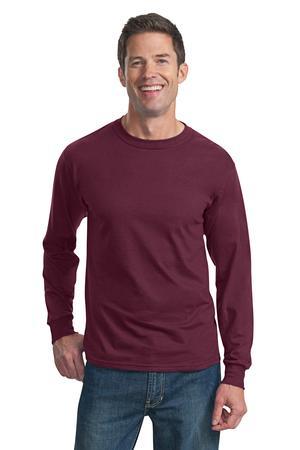 Fruit of the Loom HD Cotton 100% Cotton Long Sleeve T-Shirt