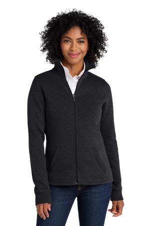 Port Authority Ladies Slub Fleece Full-Zip Jacket