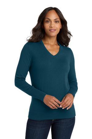 Port Authority Ladies V-Neck Sweater