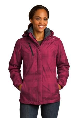 Port Authority Ladies Brushstroke Print Insulated Jacket