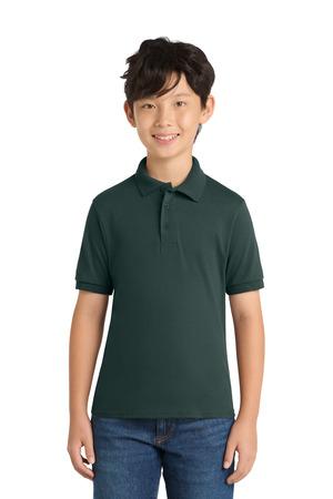 Port & Company Youth Core Blend Jersey Knit Polo