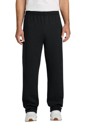 JERZEES NuBlend Open Bottom Pant with Pockets