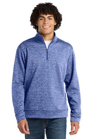 Sport-Tek PosiCharge Electric Heather Fleece 1/4-Zip Pullover