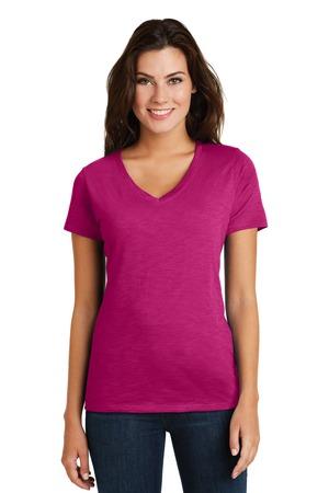 District Women’s Super Slub V-Neck Tee
