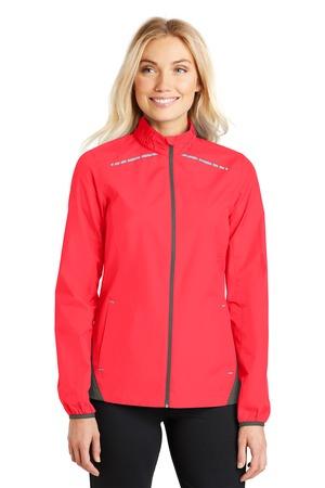 Port Authority Ladies Zephyr Reflective Hit Full-Zip Jacket