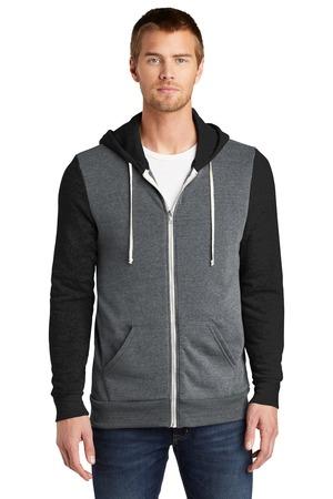 Alternative Colorblock Rocky Eco-Fleece Zip Hoodie
