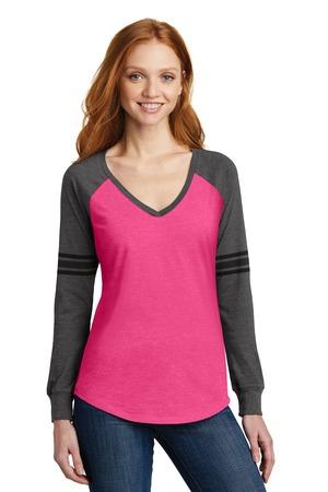 District Women’s Game Long Sleeve V-Neck Tee