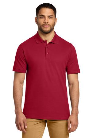 Port & Company Ring Spun Pique Polo