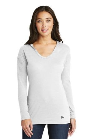 New Era Ladies Tri-Blend Performance Pullover Hoodie Tee