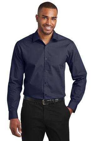 Port Authority Slim Fit Carefree Poplin Shirt