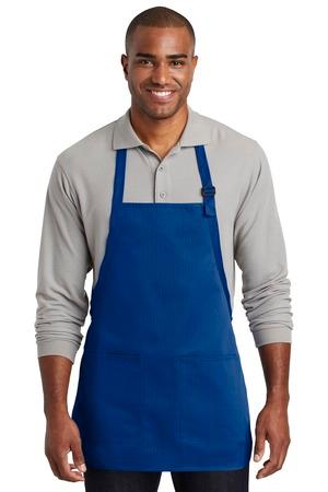 Port Authority Medium-Length Two-Pocket Bib Apron