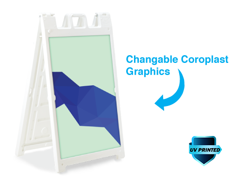 A-frame Sign Display