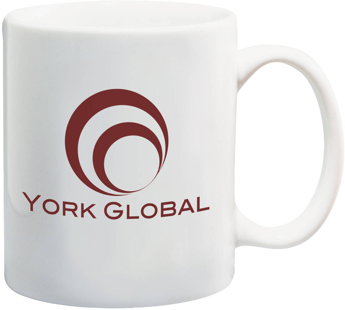 11 Oz. White Ceramic Mug