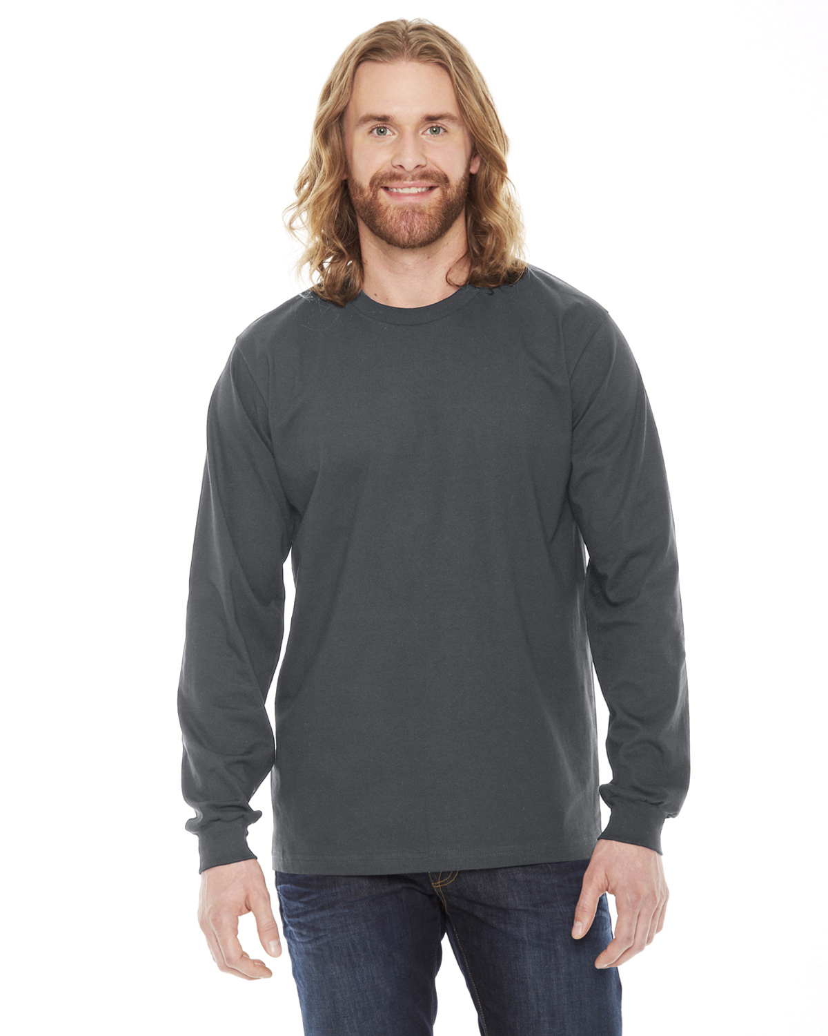 Unisex Fine Jersey Long-Sleeve T-Shirt