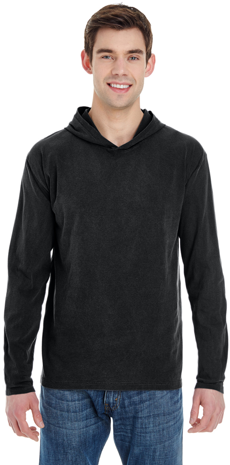 Adult Heavyweight RS Long-Sleeve Hooded T-Shirt
