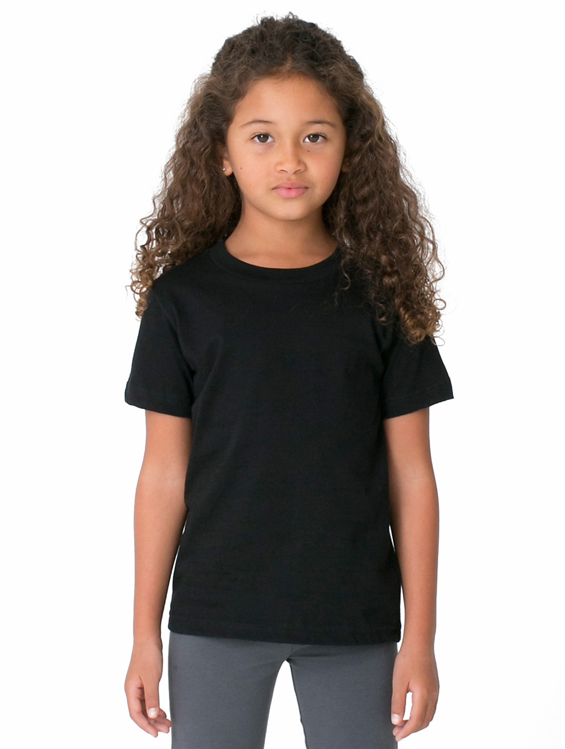 Toddler Poly-Cotton Short-Sleeve Crewneck
