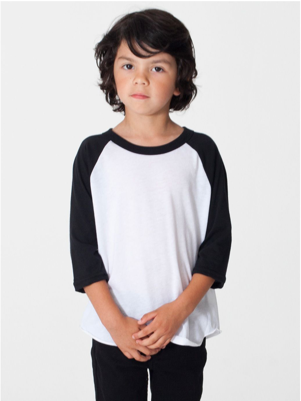 Toddler Poly-Cotton 3/4-Sleeve T-Shirt