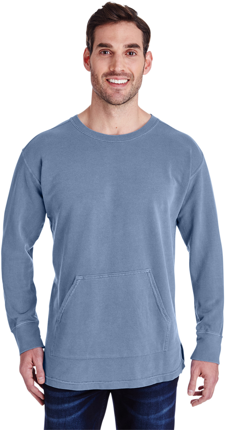 Adult French Terry Crew With Pocket