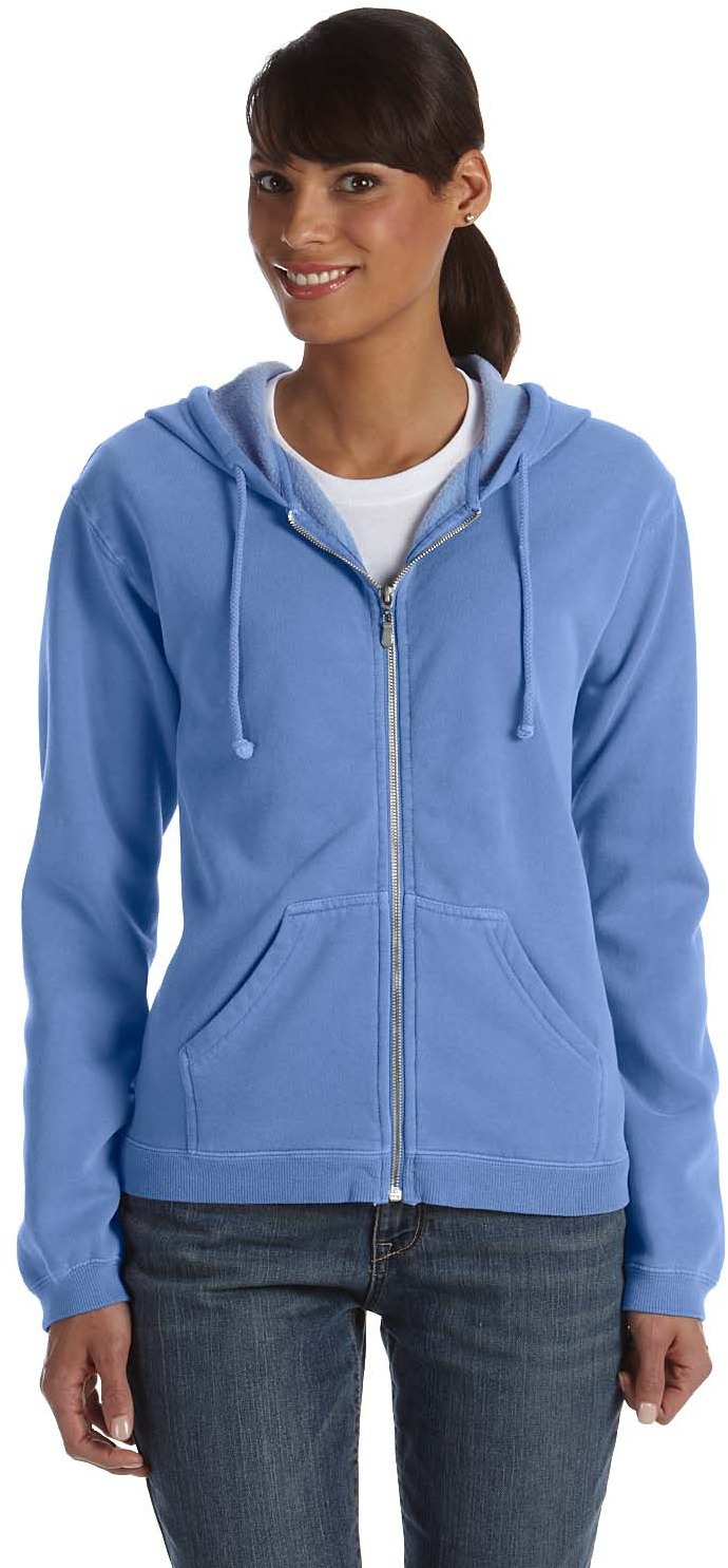 Ladies’ Full-Zip Hooded Sweatshirt