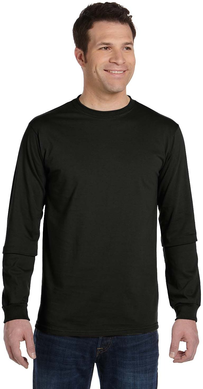 Men’s 5.5 oz., 100% Organic Cotton Classic Long-Sleeve T-Shirt