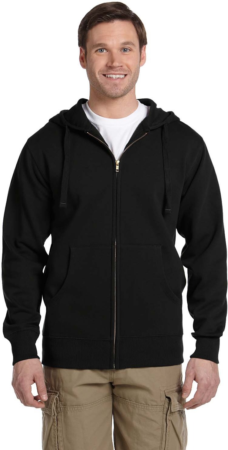 Men’s 9 oz. Organic/Recycled Full-Zip Hood