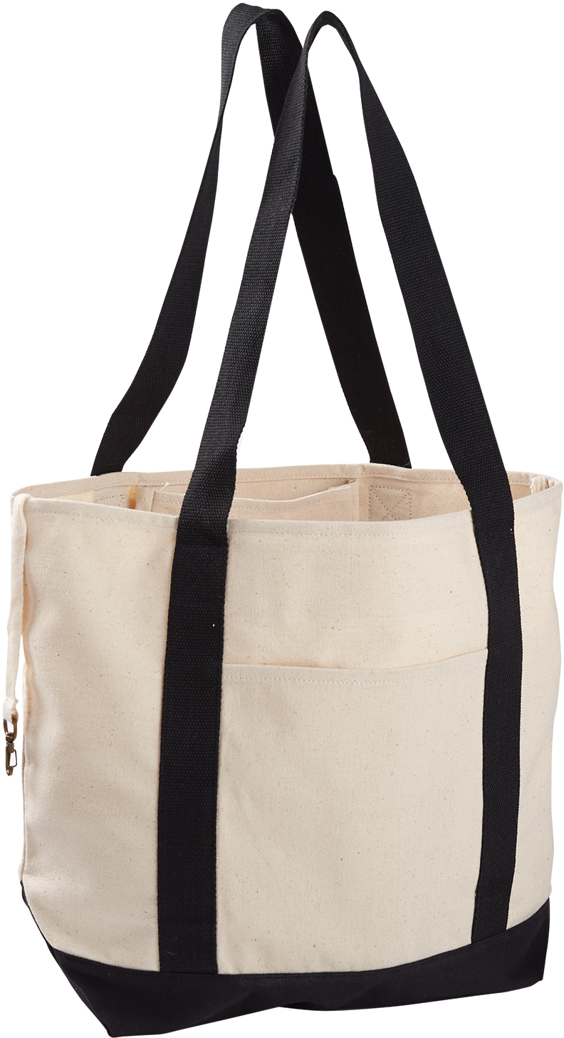 12 oz. Organic Cotton Canvas Boat Tote Bag