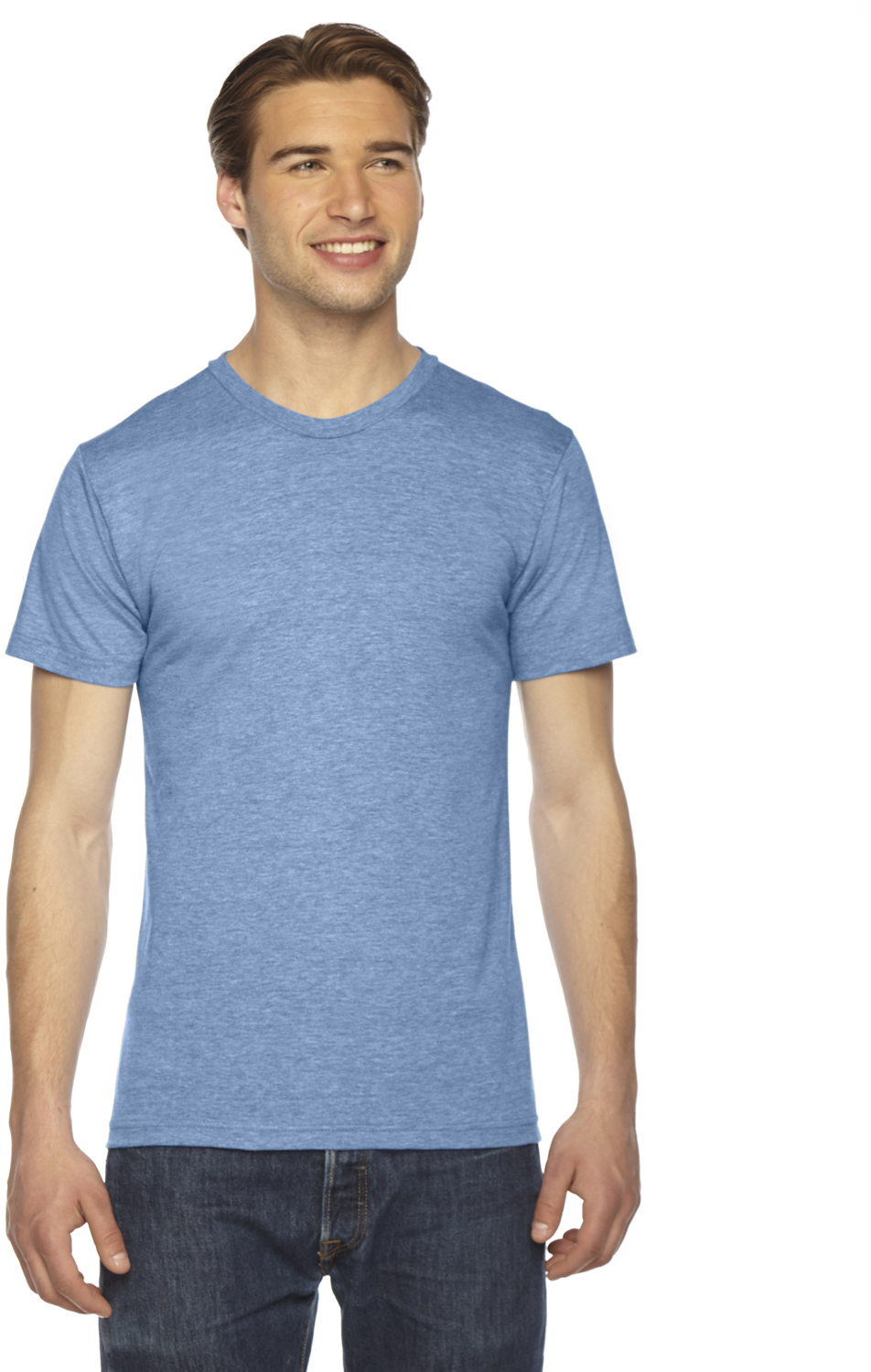 Unisex Triblend Short-Sleeve Track T-Shirt