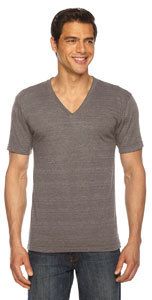 Unisex Triblend Short-Sleeve V-Neck T-Shirt