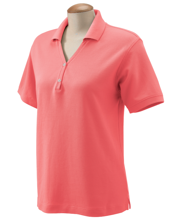 Devon & Jones Ladies’ Pima Pique Short-Sleeve Polo