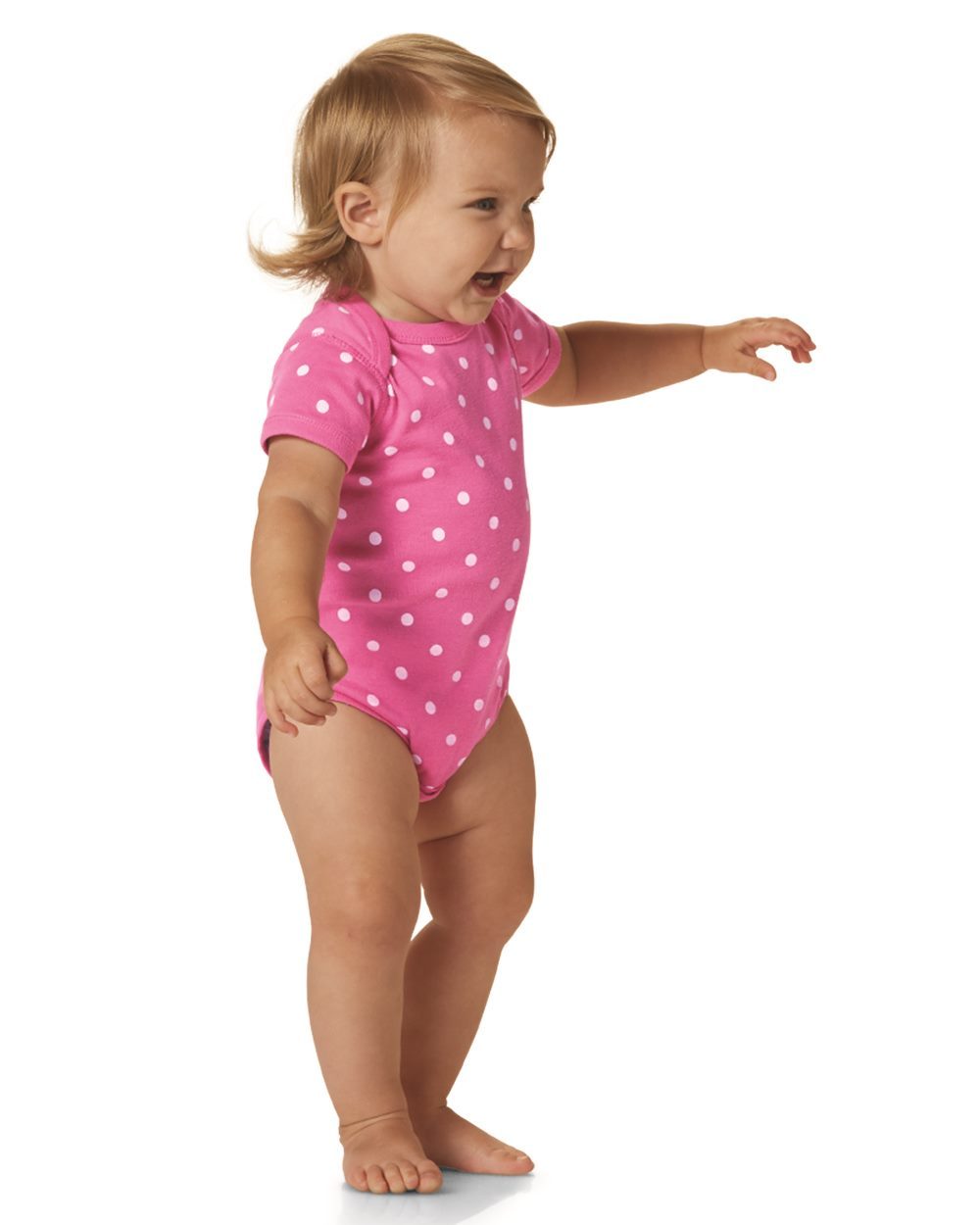 Rabbit Skins Infant Lap Shoulder Creeper