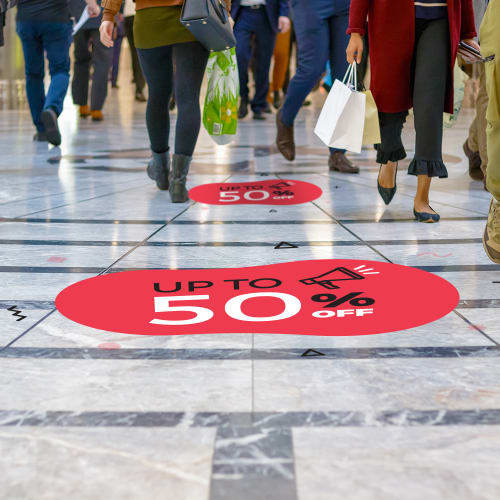 custom floor decals