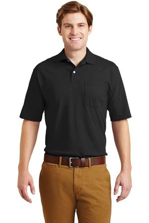JERZEES -SpotShield 5.6-Ounce Jersey Knit Sport Shirt with Pocket