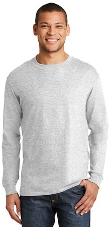 Hanes Beefy-T – 100% Cotton Long Sleeve T-Shirt.