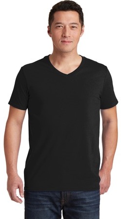 Gildan Softstyle V-Neck T-Shirt.
