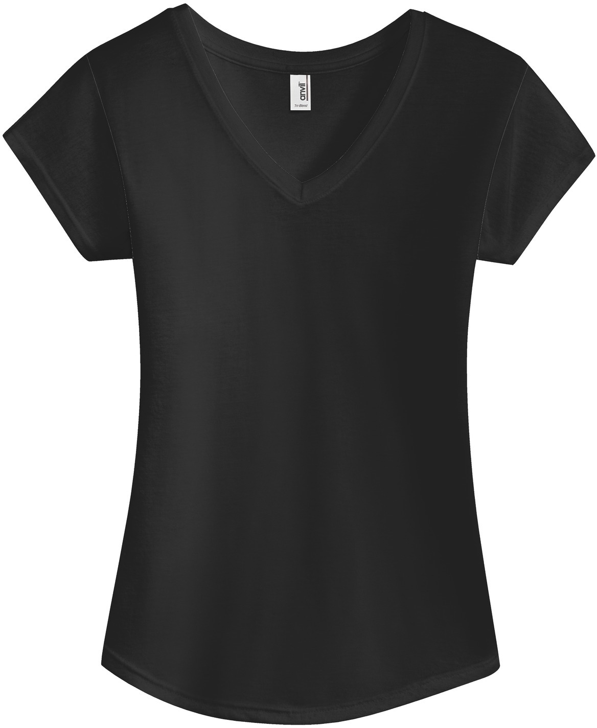 Ladies Tri-Blend V-Neck Tee.