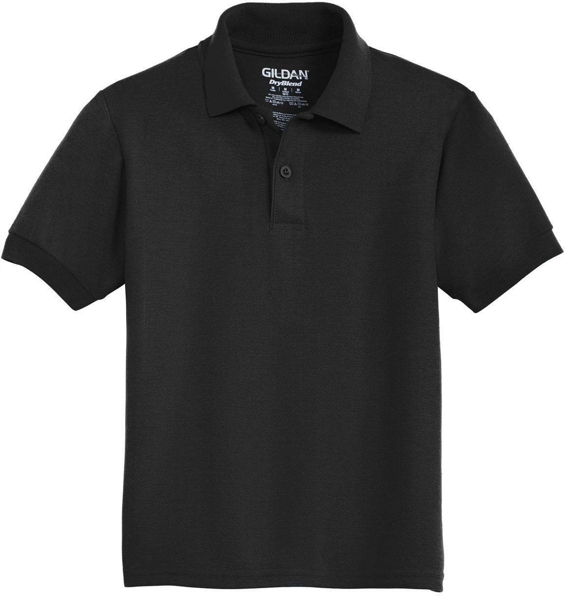 Gildan Youth DryBlend 6-Ounce Double Pique Sport Shirt.