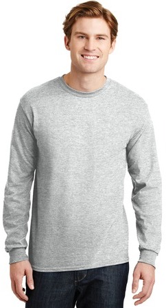 Gildan – DryBlend 50 Cotton/50 Poly Long Sleeve T-Shirt.