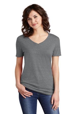 JERZEES Ladies Snow Heather Jersey V-Neck T-Shirt